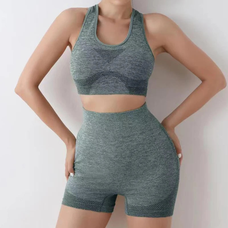 Conjunto Deportivo Short + Top - Fitness